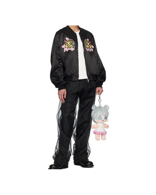 Doublet Black Fan-Service Souvenir Jacket for men
