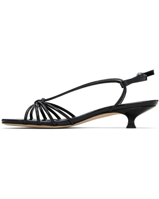 Aeyde Black Amara Buckle Fastened Sandals