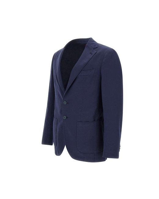 Biagio Santaniello Blue Santaniello Biagio Jackets for men
