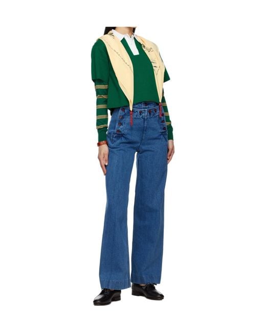 Bode Blue Sailor Jeans