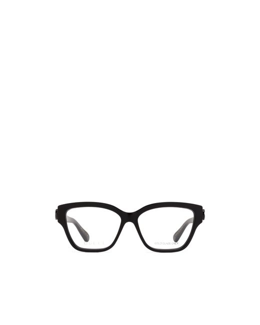 Gucci White Eyewear Cat Eye Frame Glasses