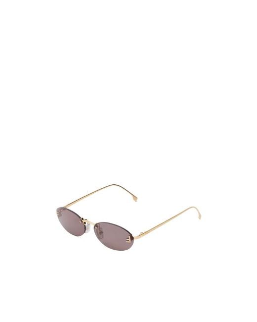 Fendi Multicolor First Logo Sunglasses