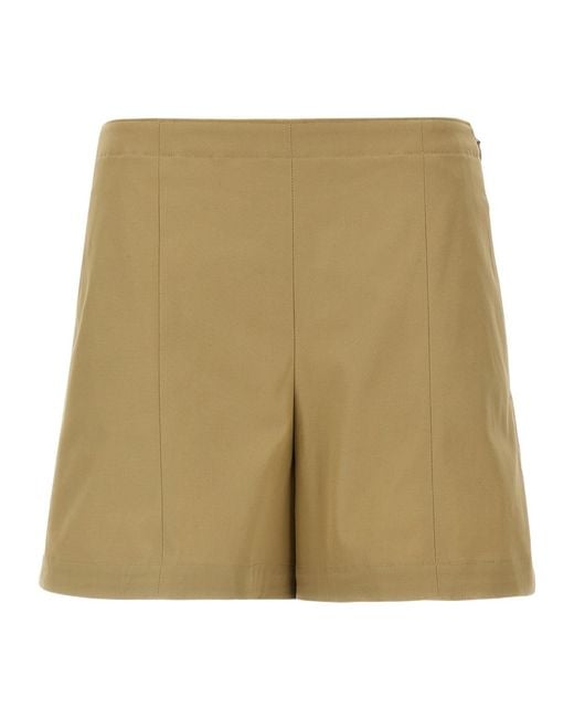 Theory Natural High Waist Stretch Shorts
