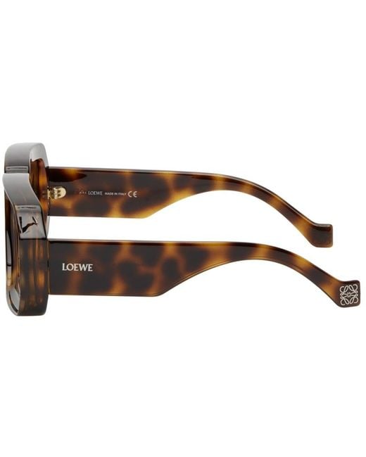 Loewe Multicolor Paula's Ibiza Square Frame Sunglasses for men