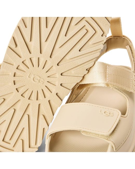 Ugg Natural Logo Detail Sandals