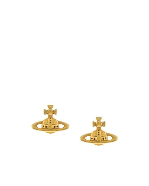 Vivienne Westwood Metallic Lorelei Stud Earrings