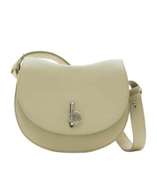 Burberry Green Medium Rocking Horse Shoulder Bag