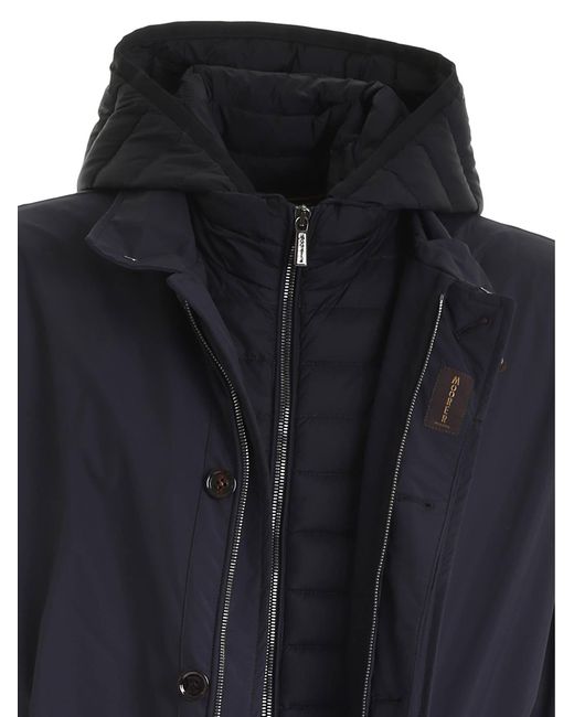 Moorer Blue Raffaello Jacket for men