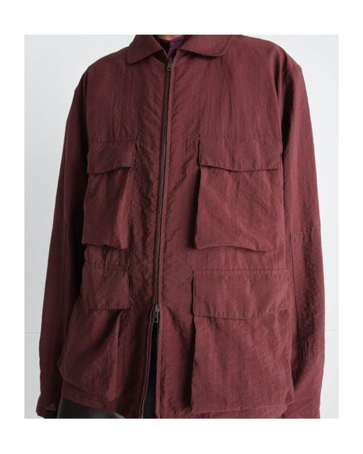 Lemaire Purple 3D Pocket Jacket for men