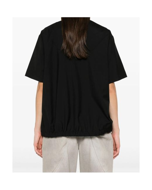 Sacai Black Long Sleeve Shirt