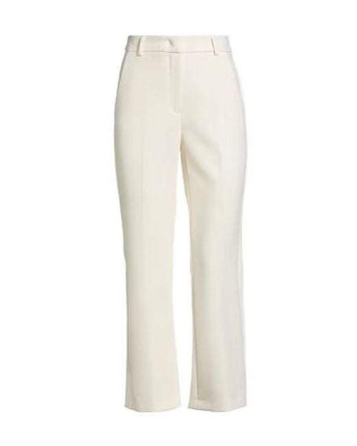 Weekend by Maxmara White Straight-Leg Trousers