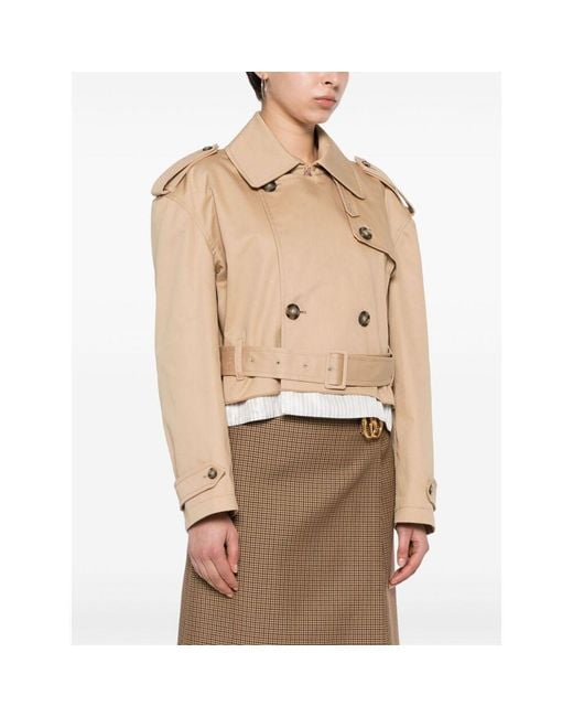 A.P.C. Natural Layered Trench Coat