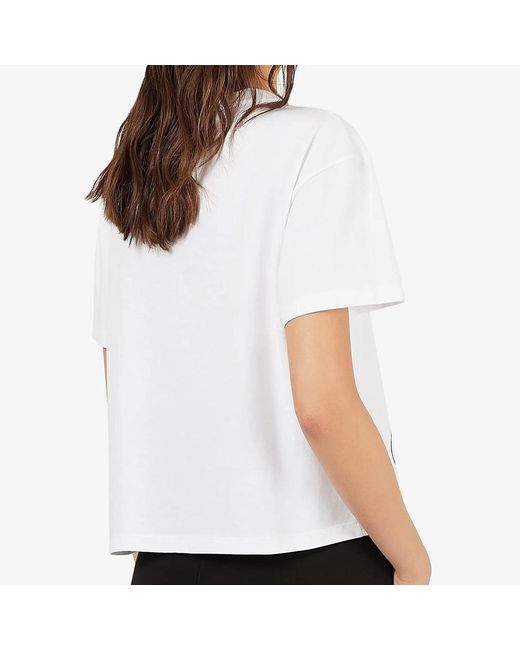 Emporio Armani Blue T-Shirt With Round Neck And Short Sleeves