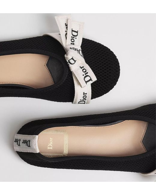 Dior Black J'A Ballet Flat