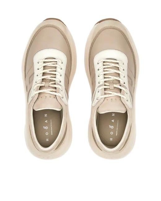 Hogan Natural H696 Chunky Runner Sneakers