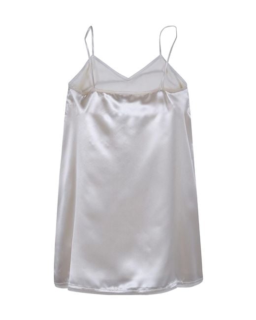 Fabiana Filippi Gray V-Neck Camisole Lingerie Top
