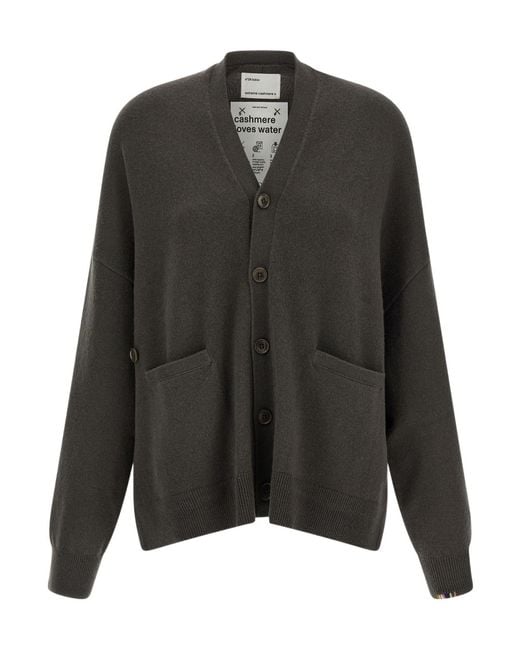 Extreme Cashmere Black N24 Tokio V-Neck Cardigan