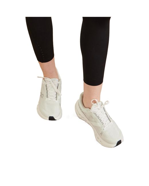 On Shoes Gray Rubber-Trimmed Mesh Sneakers