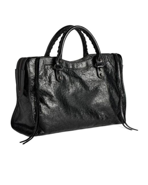 Balenciaga Black Le City M Shoulder Bag