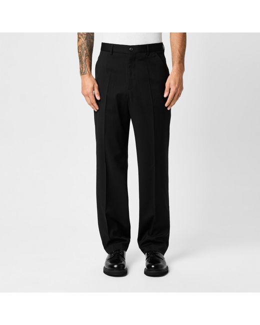 Our Legacy Black Logo Trousers for men