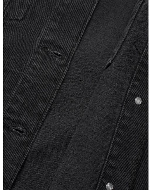ROTATE BIRGER CHRISTENSEN Black Denim Oversized Jacket