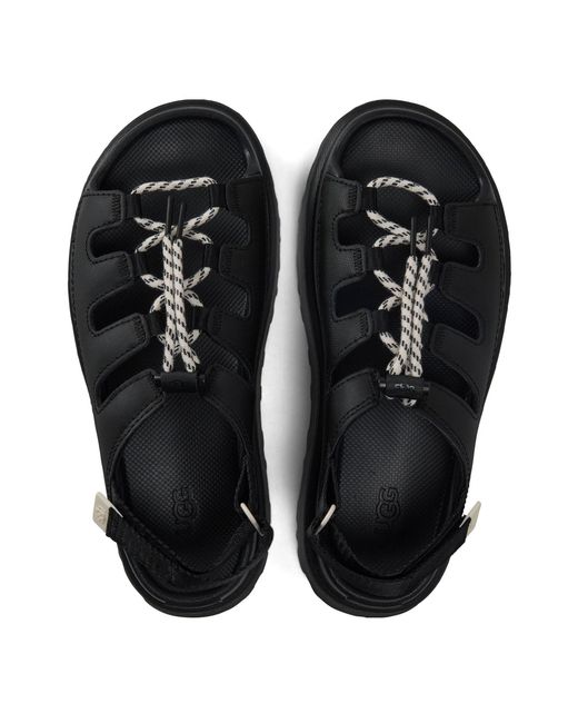 Ugg Black Simple Slippers