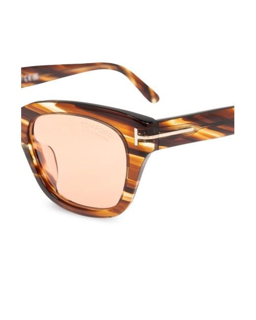 Tom Ford Pink Full Frame Sunglasses for men