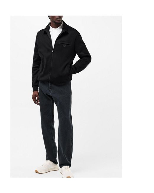 Prada Black Casual Denim Pants for men