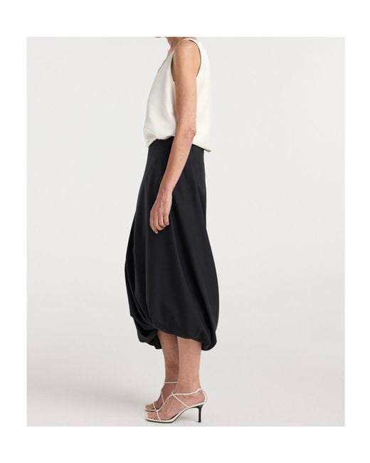 Rohe Black Twisted Skirt