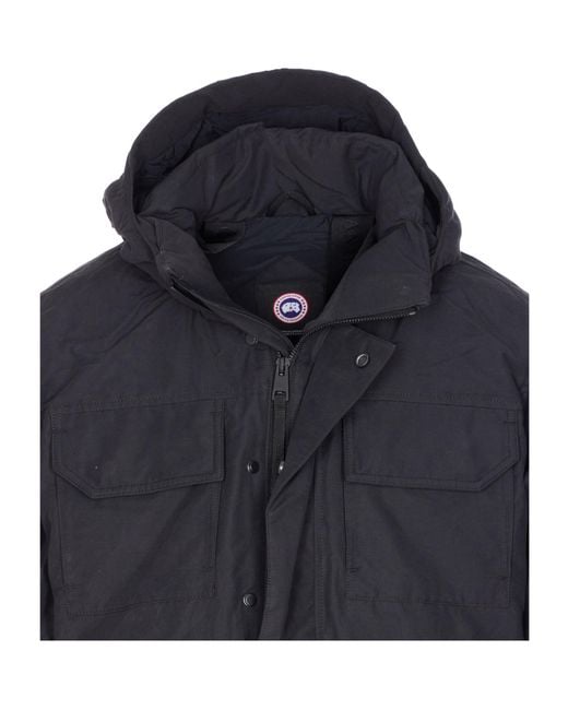Canada Goose Blue Maitland Parka for men