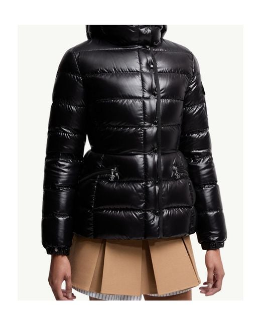 Moncler Black Barante Hooded Short Down Jacket