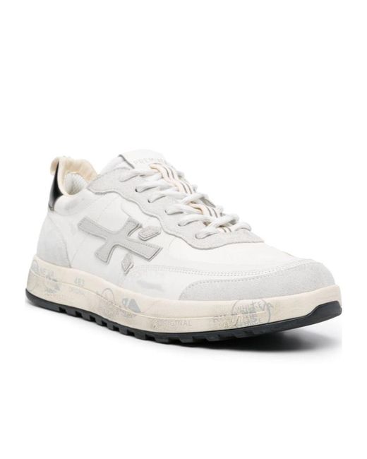 Premiata White Trainers for men