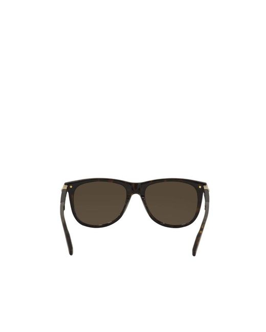 Montblanc Multicolor Round Sunglasses for men