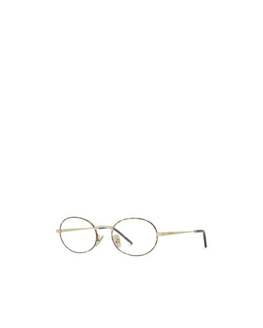 Givenchy White Full-Rimmed Plano Lenses for men