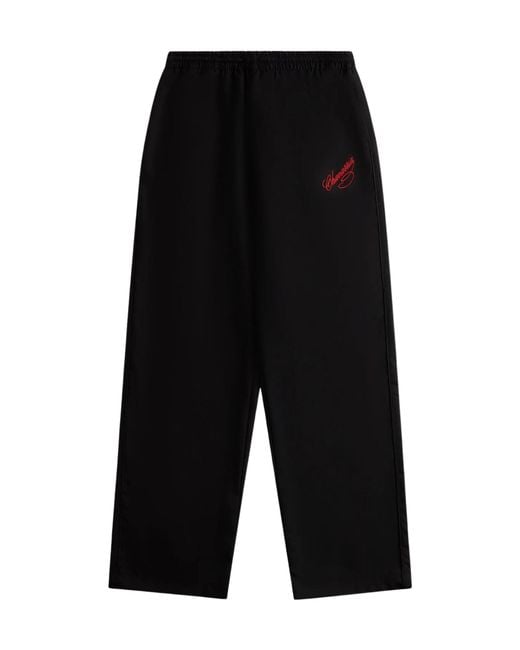 Willy Chavarria Black Ruff Rider Pants for men