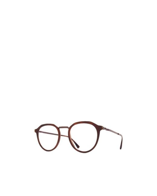Mykita Metallic Lite Paulson Round Frame Sunglasses for men