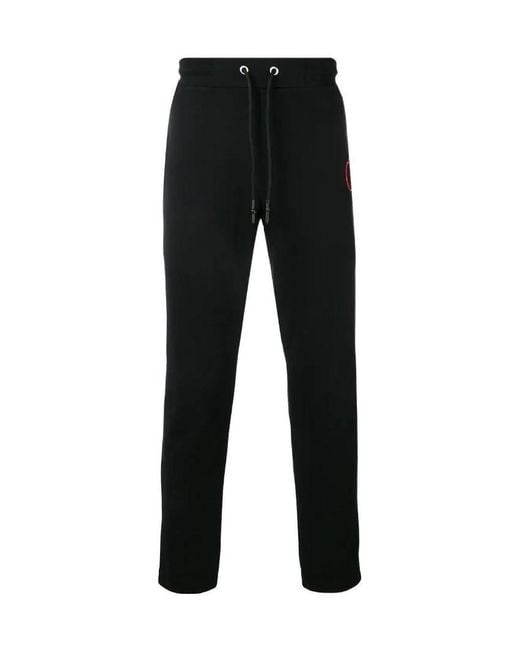 McQ Alexander McQueen Black Embroidered Patch Sweatpants for men