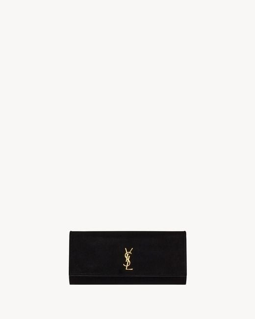 Saint Laurent Black Kate Clutch