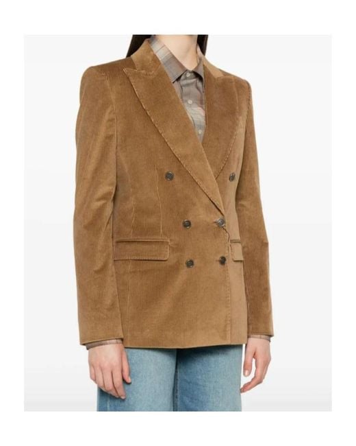 Etro Brown Long-Sleeved Jacket