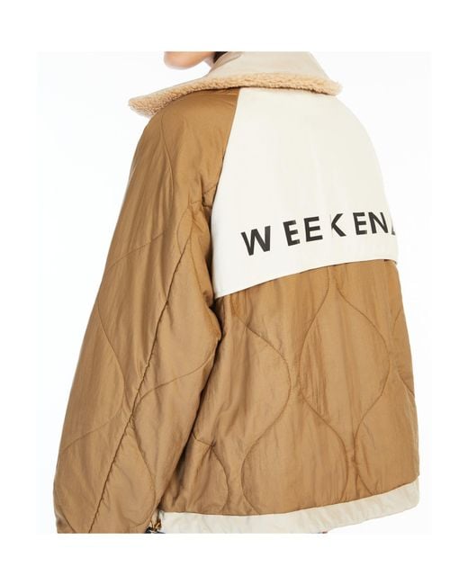 Weekend by Maxmara Yellow Button Detailed Drawstring Coat