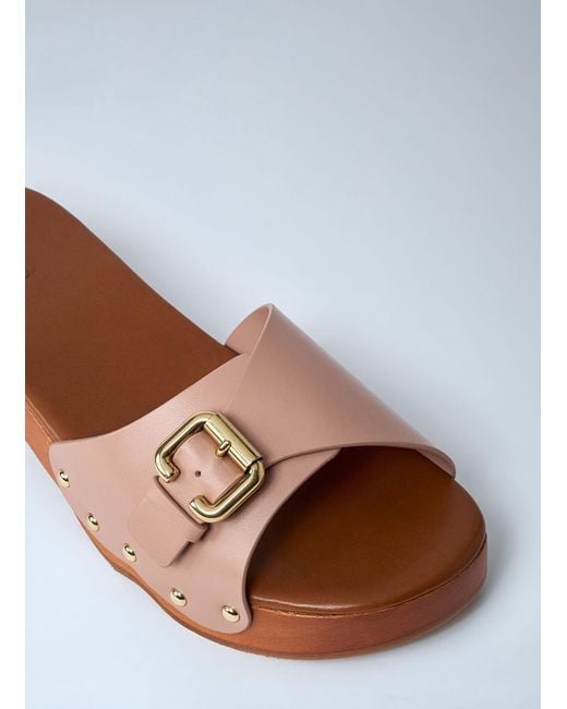 Chloé Brown Chlo Jeannette Sandals