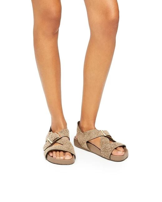 Loewe Brown Ease Buckle Sandal