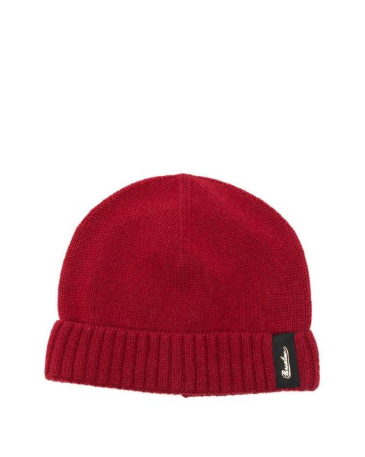 Borsalino Red City Cashmere Beanie