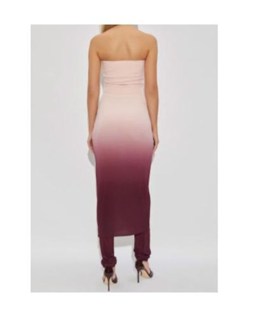 Alaïa Purple Alaïa Gradient Jersey Jumpsuit