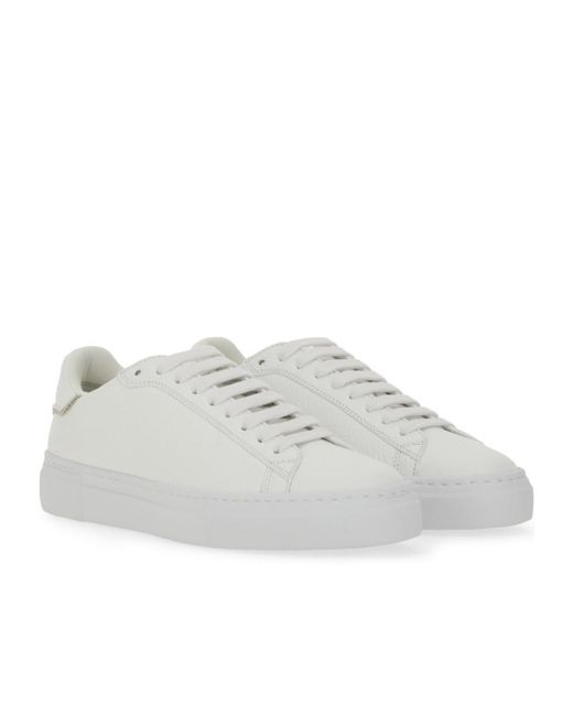 Fabiana Filippi White Diamond Thread Low-Top Sneakers