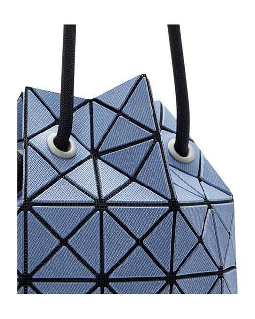 Issey Miyake Blue Drawstring Shoulder Bag