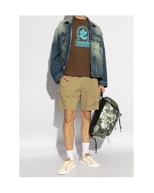 DSquared² Blue Long Sleeved Denim Jacket for men