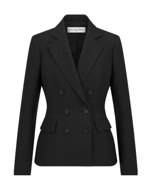Dior Black Marlène Wool Jacket