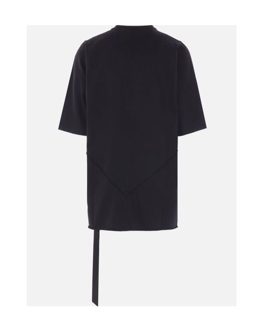 Rick Owens Blue Short-Sleeve T-Shirt for men