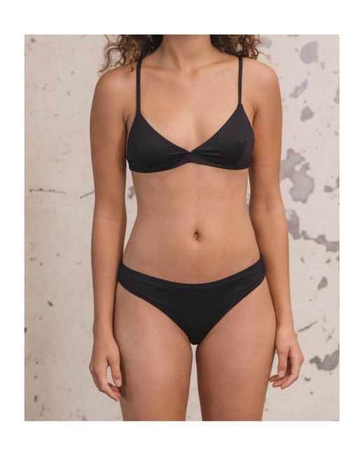 Baserange Blue Triangle Bikini Bottoms
